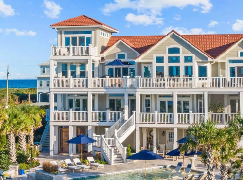 Zahraniční nemovitosti - Mimořádná vila na pobřeží, USA - Severní Karolína