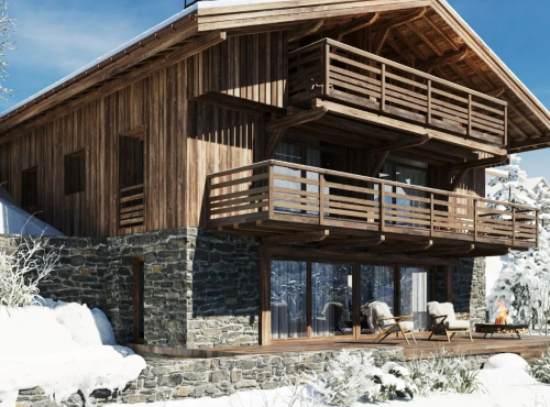 Horský chalet du Mage, Francie - Megève