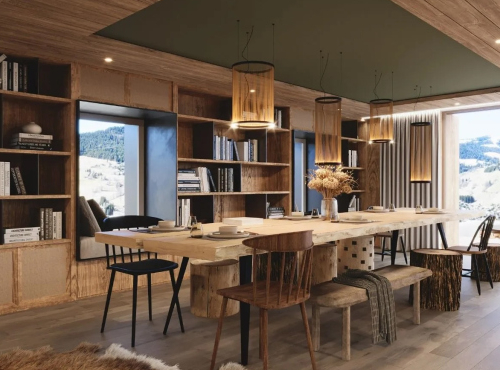 Horský chalet du Mage, Francie - Megève