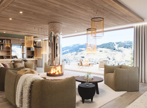 Zahraniční nemovitosti - Horský chalet du Mage, Francie - Megève