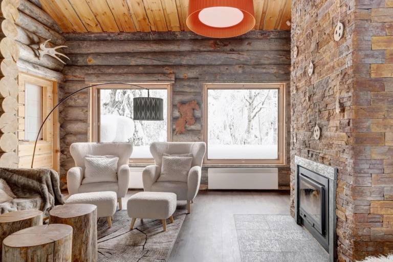 Luxusní srub, Finsko-Kuusamo