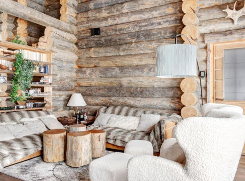 Zahraniční nemovitosti - Luxusní srub, Finsko-Kuusamo