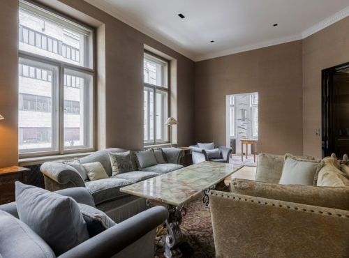 Pronájem - Luxusní byt 5+1, Praha 1 - Petrské náměstí