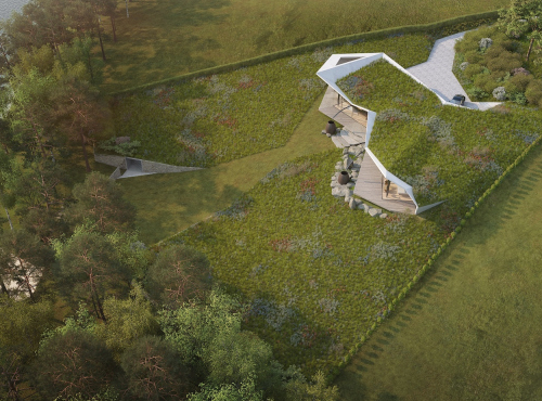 Prodej - Stavební pozemek s projektem, Středočeský kraj - Kamýk nad Vltavou