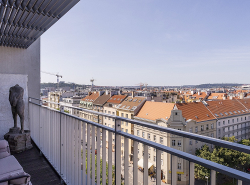 Sale - Design penthouse, Prague 7 - Holesovice