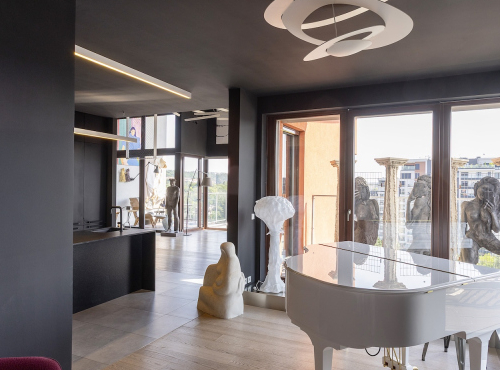 Designový penthouse, Praha 7 - Holešovice