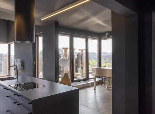Designový penthouse, Praha 7 - Holešovice