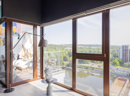Designový penthouse, Praha 7 - Holešovice