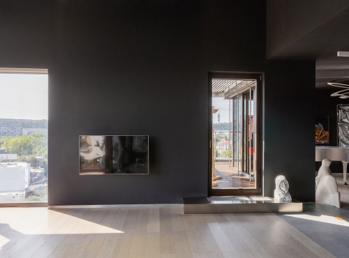 Designový penthouse, Praha 7 - Holešovice