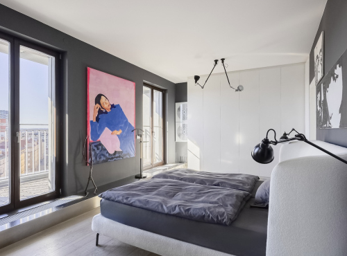 Sale - Design penthouse, Prague 7 - Holesovice