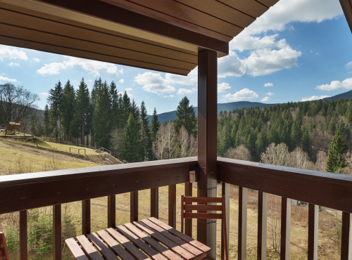 Prodej - Horský apartmán s výhledem na Medvědín, Krkonoše - Špindlerův Mlýn