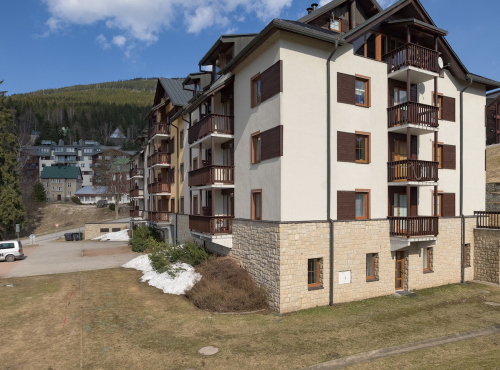 Prodej - Horský apartmán s výhledem na Medvědín, Krkonoše - Špindlerův Mlýn