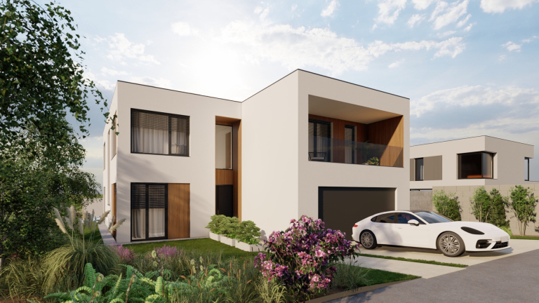 Moderní rodinná vila, Praha-západ, Průhonice