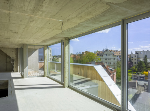 Generous penthouse with panoramic views , Prague 5 - Malvazinky