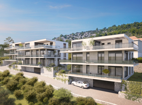 Apartments in modern villas, Croatia - Razanj