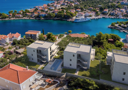 Apartments in modern villas, Croatia - Razanj