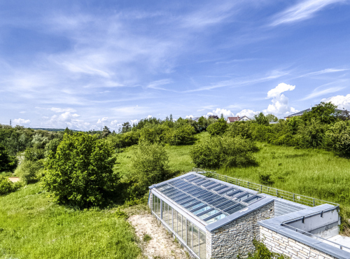 Building plot with villa for completion, Prague-West, Statenice