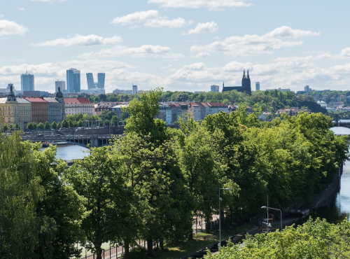 Pronájem - Velkorysý byt 4+kk, Praha 5 - Janáčkovo nábřeží