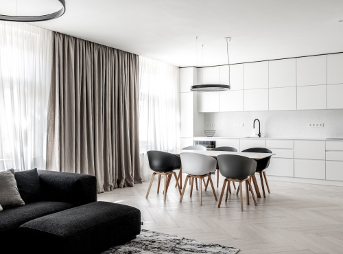 Prodej - Designový byt 4+kk s balkonem, Praha 2 - Vinohrady