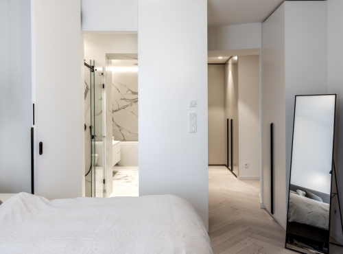 Prodej - Designový byt 4+kk s balkonem, Praha 2 - Vinohrady