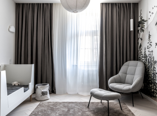 Prodej - Designový byt 4+kk s balkonem, Praha 2 - Vinohrady