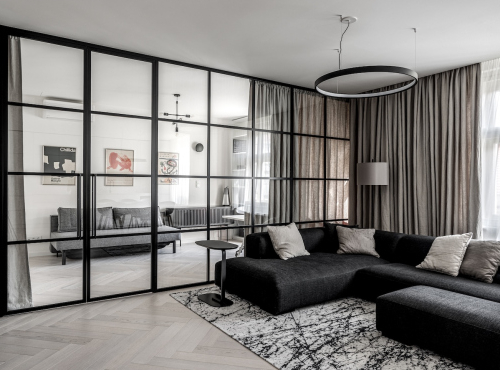 Prodej - Designový byt 4+kk s balkonem, Praha 2 - Vinohrady