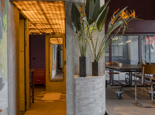 Prodej - Moderní loftový byt s autovýtahem, Praha 12 - Modřany