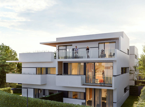 Prodej - Moderní byt 3+kk s terasou, Praha 7 - Troja