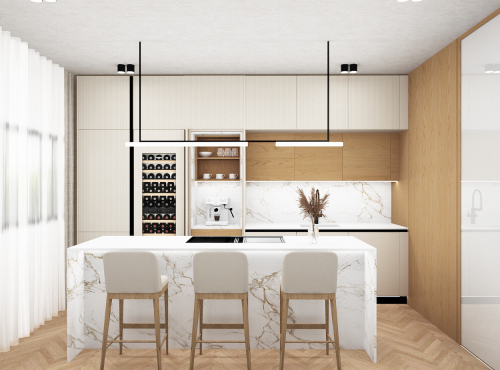 Brand new apartment 3+kk with a terrace, Prague 7 - Troja