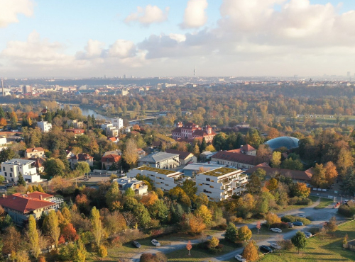 Prodej - Moderní byt 3+kk s terasou, Praha 7 - Troja
