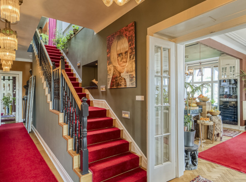 Pronájem - Luxusní penthouse se střešní terasou, Praha 2 - Nové Město