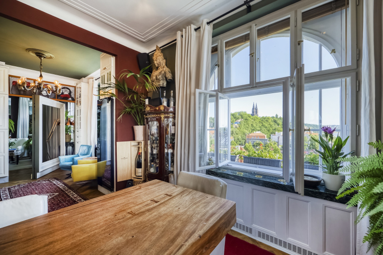 Luxusní penthouse se střešní terasou, Praha 2 - Nové Město