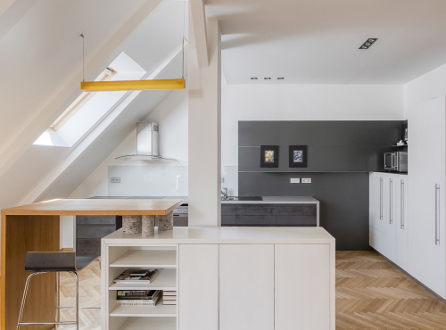Stylový podkrovní byt, Praha 1 - Staré Město