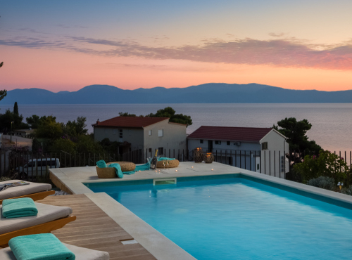 Zahraniční nemovitosti - Villa Allurea s výhledem na moře, Chorvatsko - Makarská