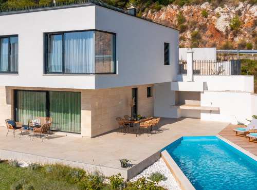 Zahraniční nemovitosti - Villa Allurea s výhledem na moře, Chorvatsko - Makarská