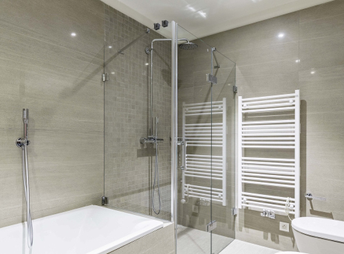 Pronájem - Velkorysý byt 4+kk s terasou, Praha 5 - Smíchov