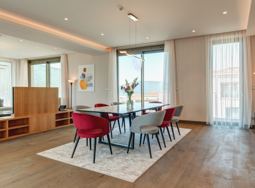 Zahraniční nemovitosti - Penthouse s bazénem, Černá Hora - Portonovi