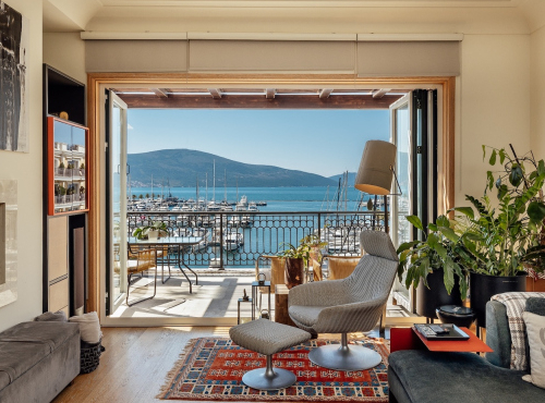 Zahraniční nemovitosti - Penthouse s výhledem na moře, Černá Hora - Tivat