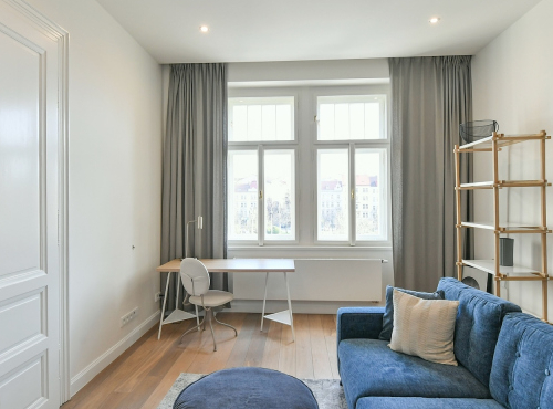 Pronájem - Prostorný  3+kk byt, Praha 3 - Jiřího z Poděbrad