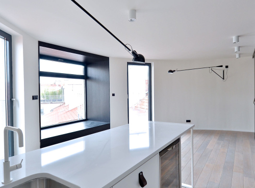 Luxusní střešní apartmán, Praha 3 - Jiřího z Poděbrad