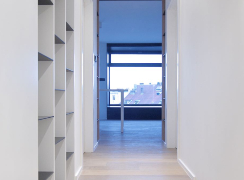 Pronájem - Luxusní střešní apartmán, Praha 3 - Jiřího z Poděbrad