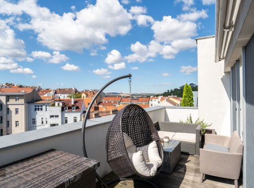 Mezonetový byt 4+kk, Praha 3 - Žižkov