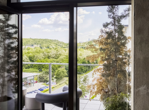 Sale - Stylish loft in the Vanguard residence, Prague 12 - Modřany