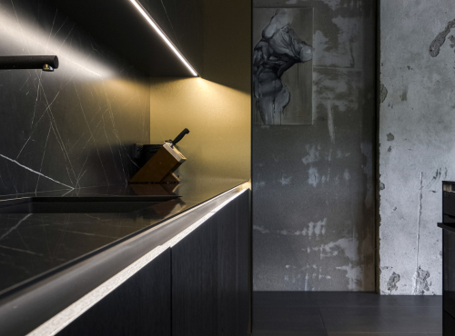 Sale - Stylish loft in the Vanguard residence, Prague 12 - Modřany