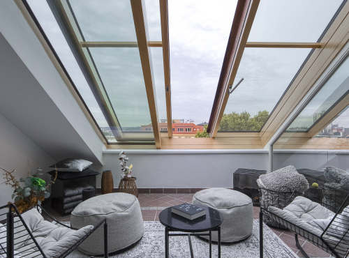 Pronájem - Mezonetový byt 5+kk, Praha 2 - Vinohrady