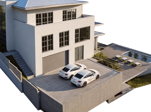 Sale - Building plot with house and permitted project, Prague 4 - Braník