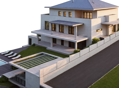 Sale - Building plot with house and permitted project, Prague 4 - Braník