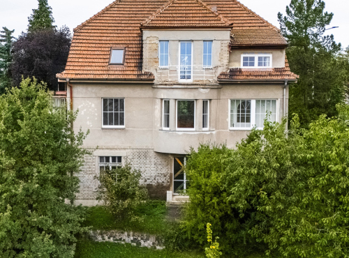 Sale - Building plot with house and permitted project, Prague 4 - Braník