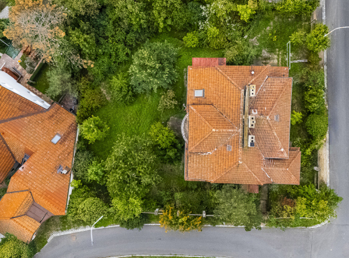 Sale - Building plot with house and permitted project, Prague 4 - Braník