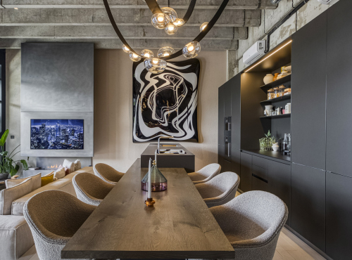 Sale - Designer loft with terrace,Praha 12 - Modřany